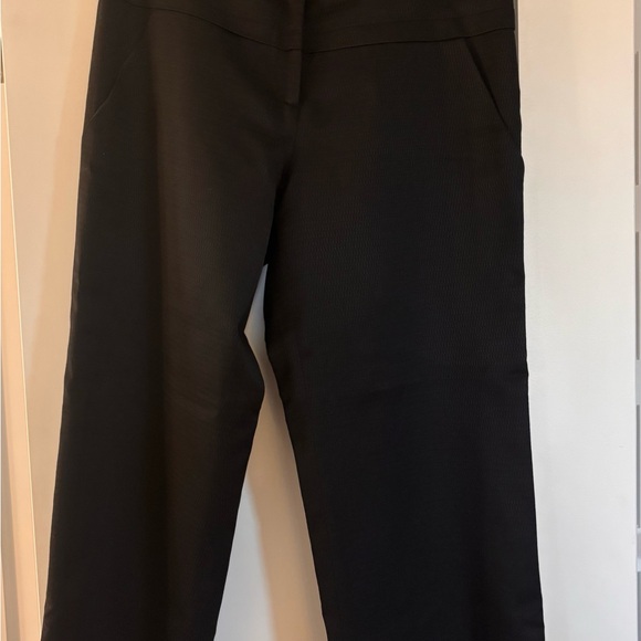 Veronica Beard Black Wide-Leg Pants - Picture 7 of 8